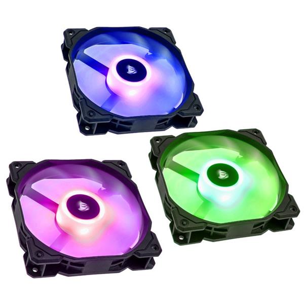 SP120 RGB LED High Performance 120mm Fan Three Pack with Controller (CO-9050061-WW) _919KT